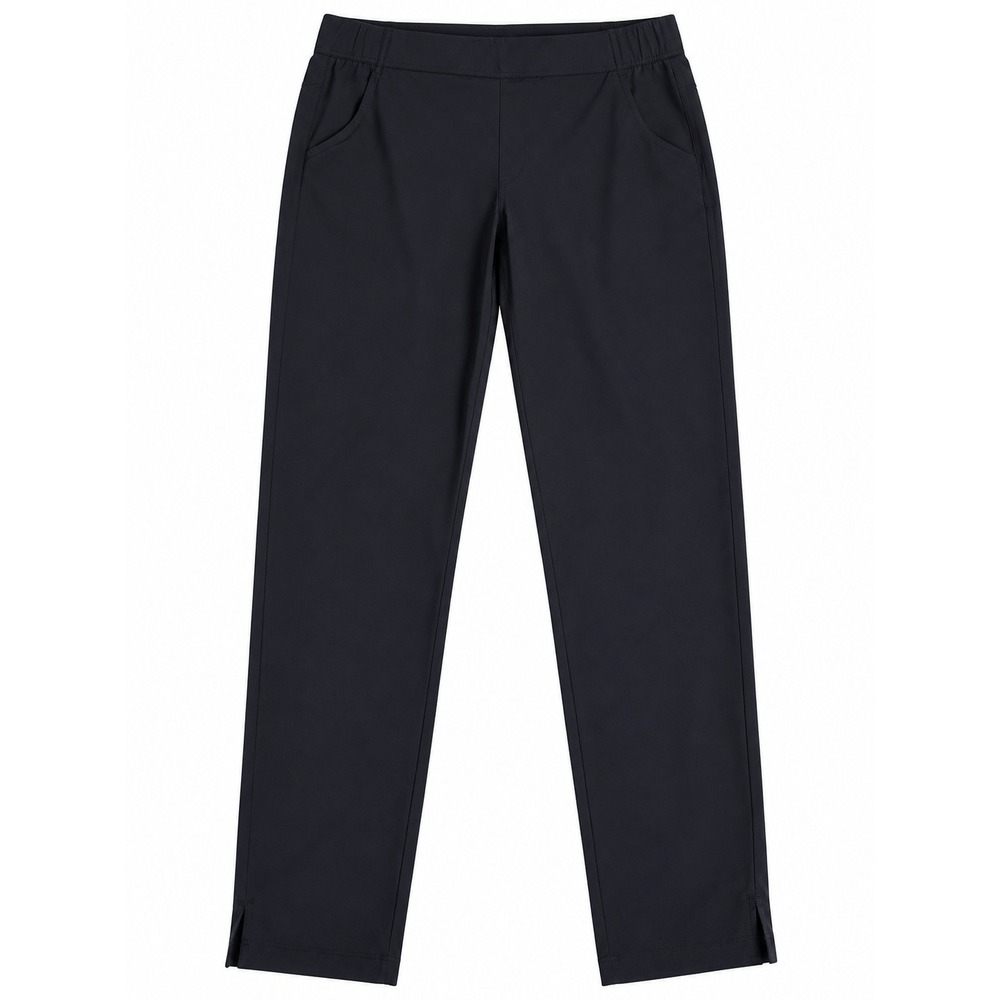Eddie Bauer Traveler Ankle Pants Womens Small Black Stretch Pull On